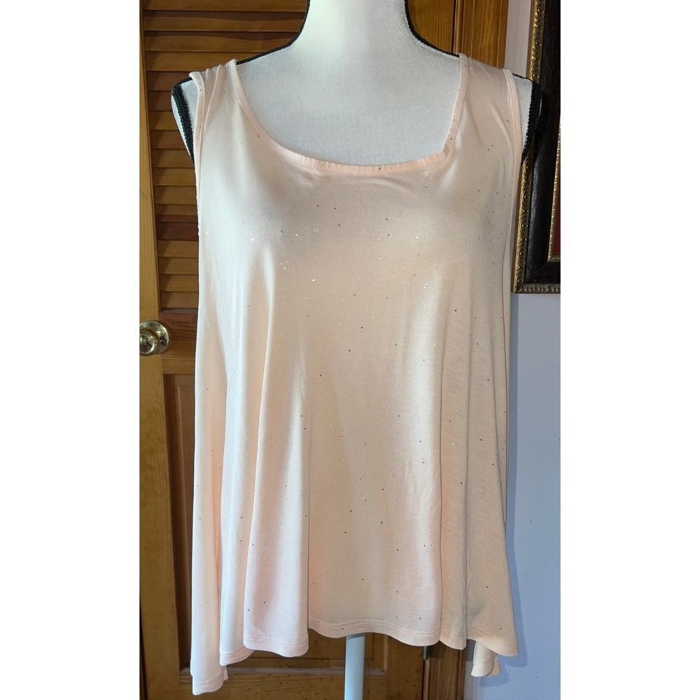 Juicy Couture Peach Crystal Shirt -- Medium